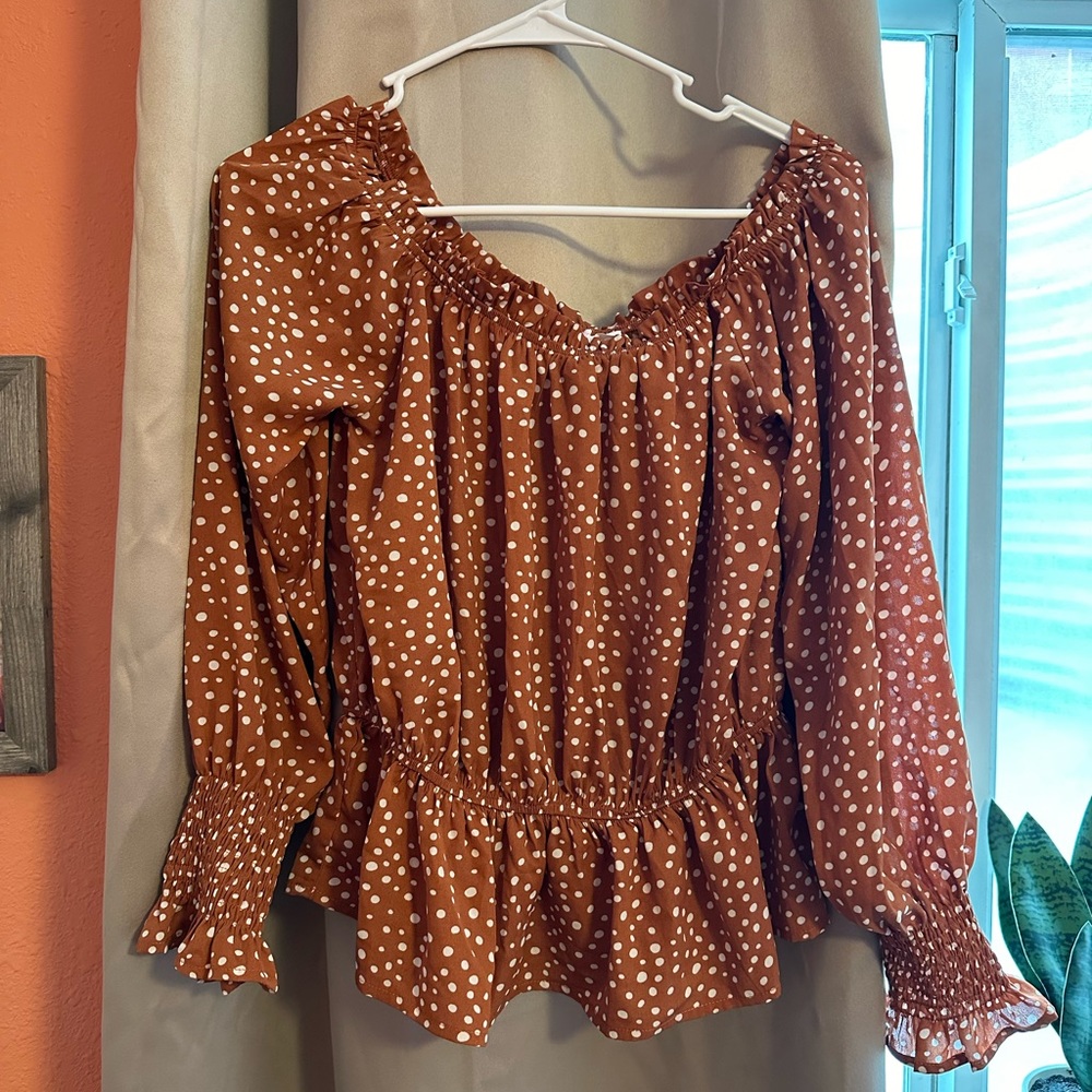 Pink lily top